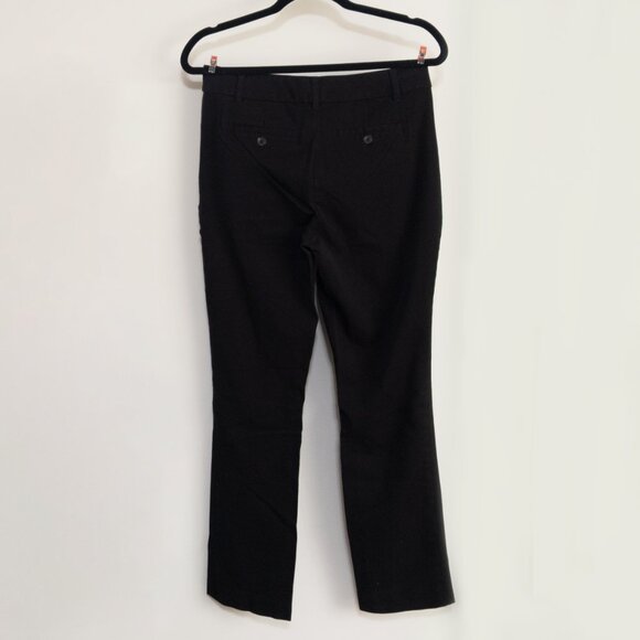 SUNG by Alfred Sung Dress Pants Size 4 x 32 Black Office Professional Trousers - Picture 2 of 5